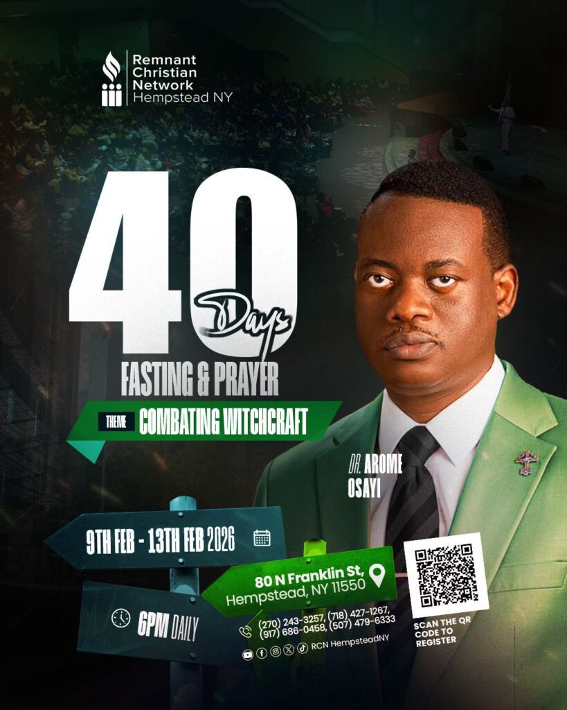 2026 40 Days-Fast (New York)